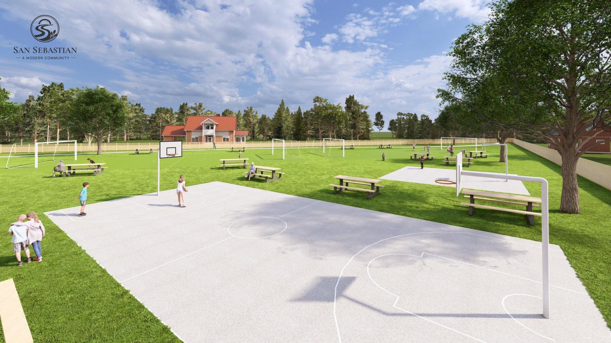 Basketball court