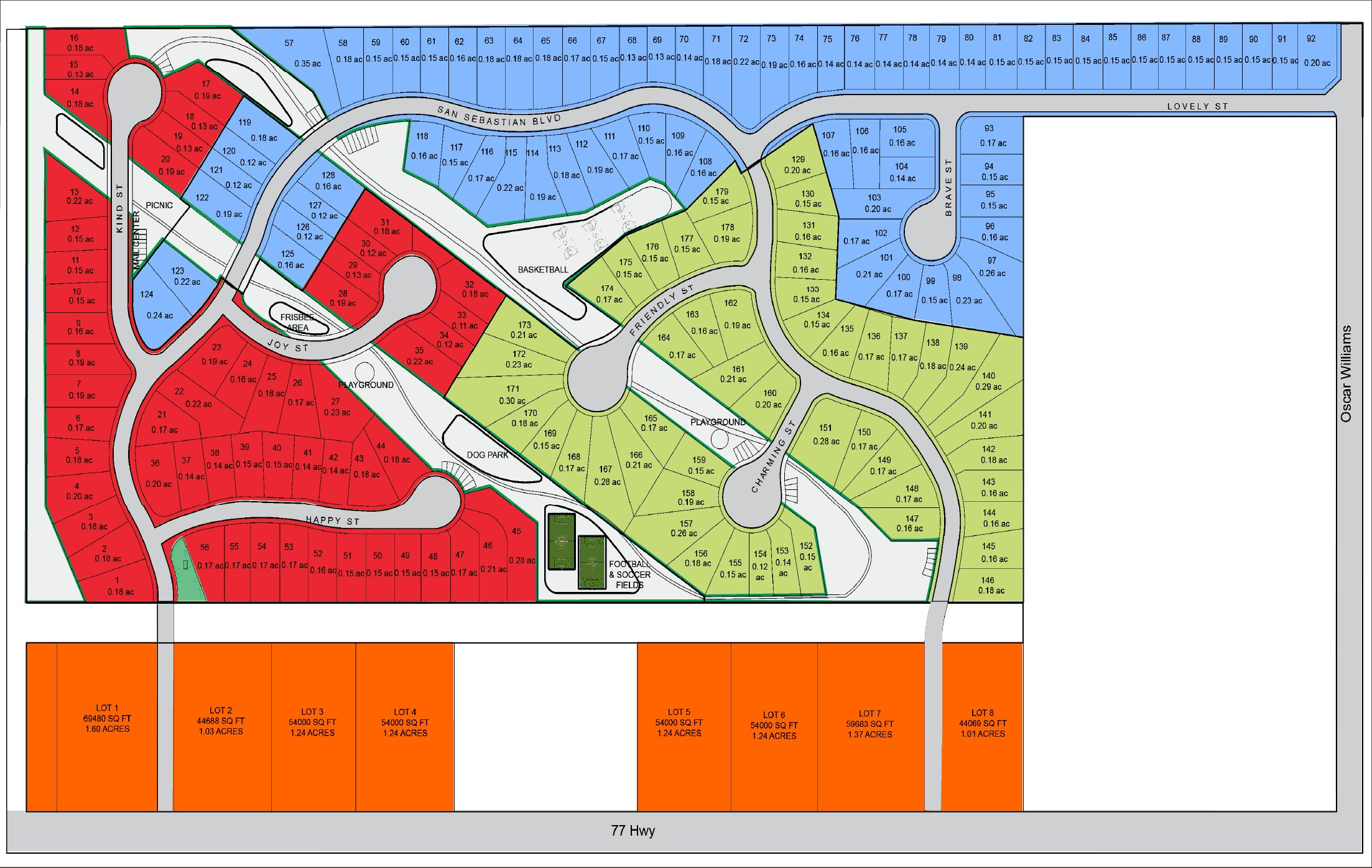 San Sebastian Official Site Plan