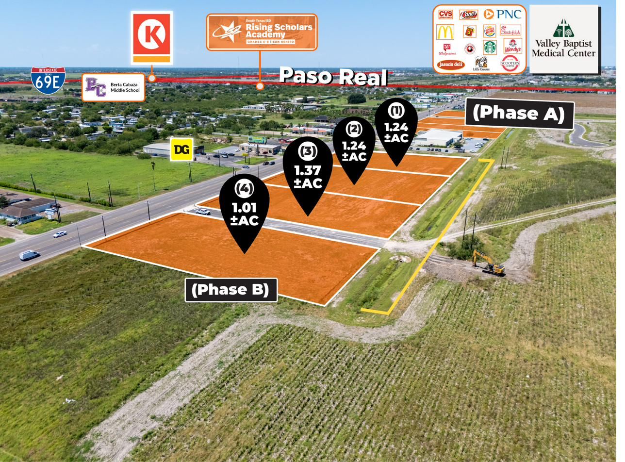 Phase A with nearby amenities